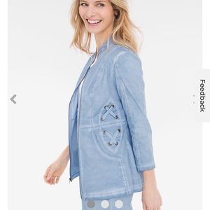 Zenergy by Chico’s size 2 light weight jacket